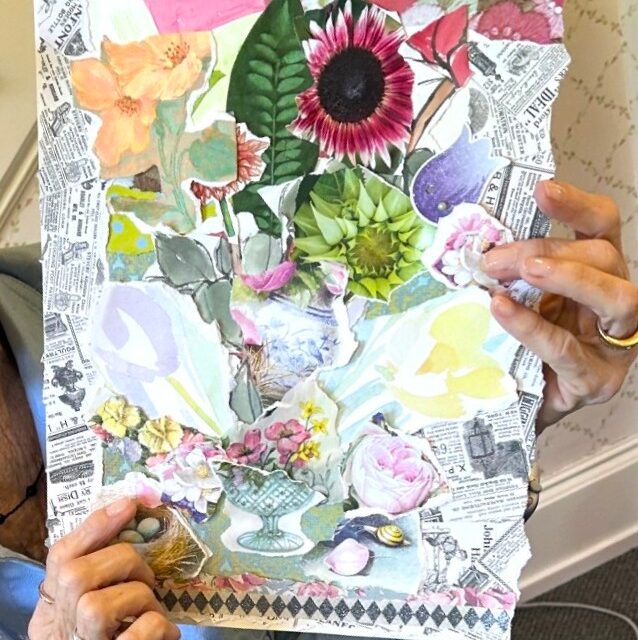 Collage, Cupcakes & Connections: A Birthday Party DIY