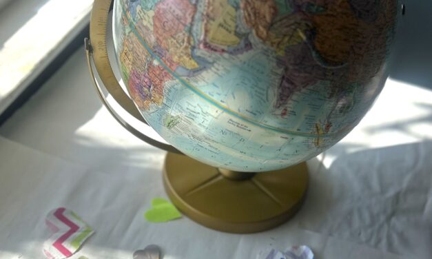 DIY: Upcycle a World Globe with Love