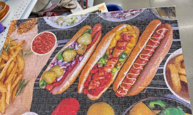 Super Easy Home Decor Hack: Goodwill Puzzle Art