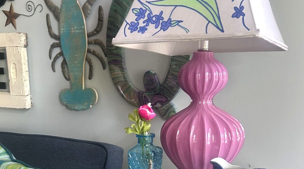 Easy Mother’s Day DIY: A Lampshade That Truly Shines