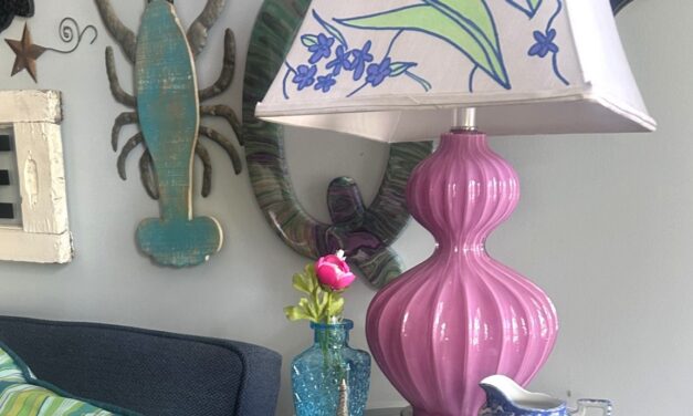 Easy Mother’s Day DIY: A Lampshade That Truly Shines